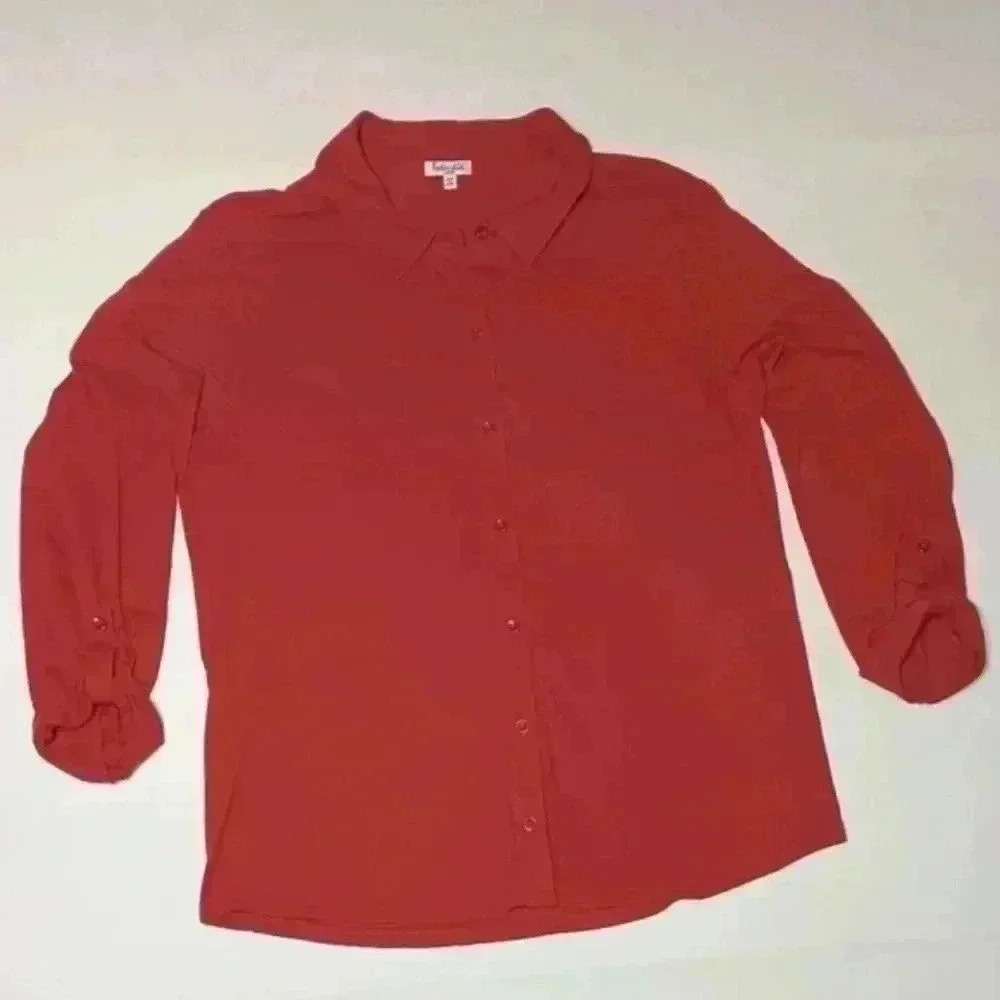 SPLENDID button  down. Ladies Size L - Picture 3 of 9
